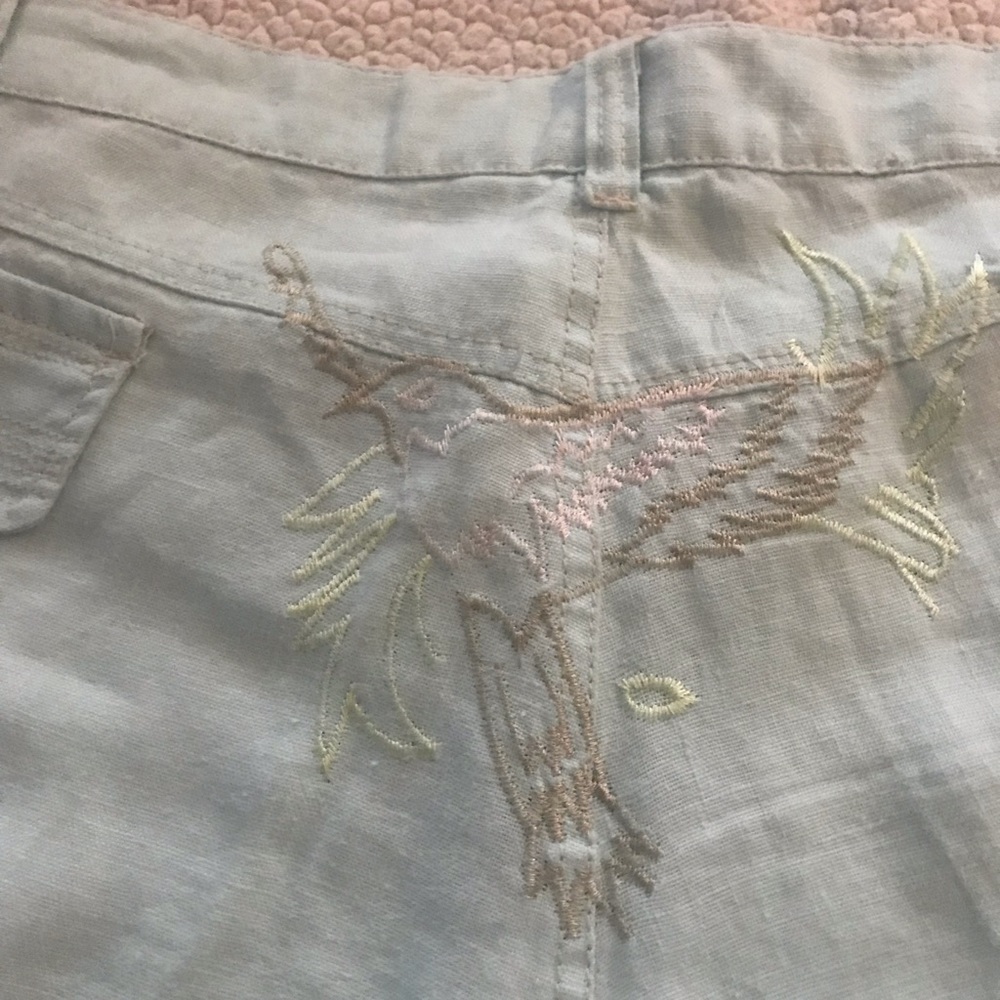 Mur Mur baby blue cropped pants